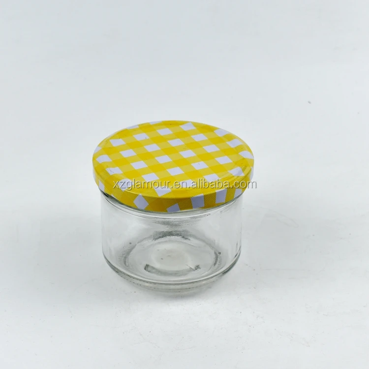 150ml Rond Bocal A Conserves En Verre Avec Couvercle A Visser Pour La Mise En Conserve Buy Pot En Verre Rond De 150 Ml Pot De Mise En Conserve Avec Couvercle Torsade