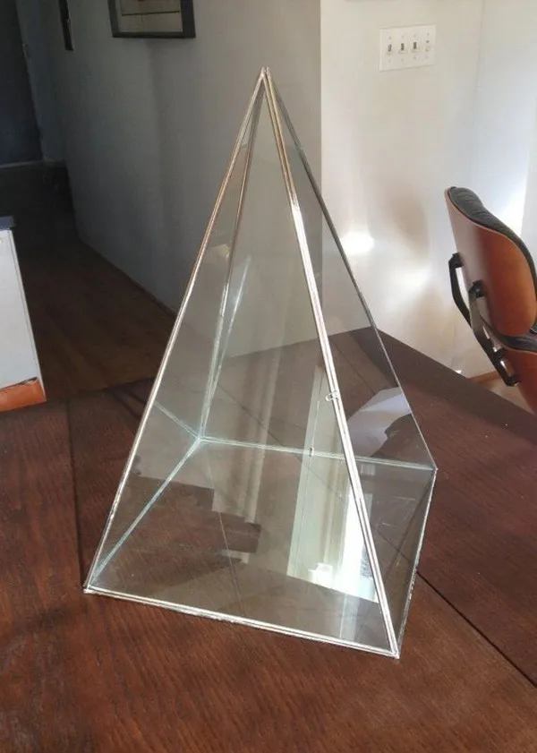 Clear Acrylic Pyramid Display Case  Buy Pyramid  Display  