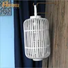 japanese style decorate lantern bracket , white tall lantern wed