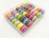 35 cells macaron,cookie formed plastic clamshell packaging
