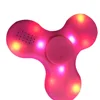 Funny Playing Led Flash Hand Spinner Toy Wireless Speaker