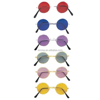 round tinted sunglasses