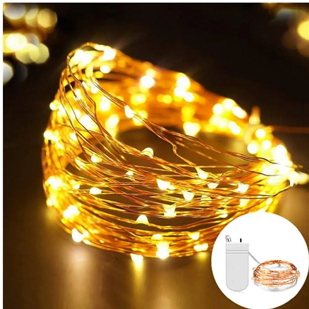 Buy Greenclick 4 Pack Fairy Lights Battery Operated 9 8ft 30 Leds Battery Operated Copper Wire