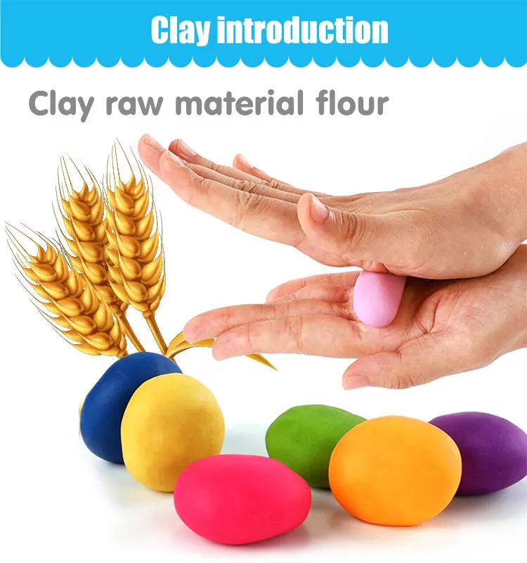 plastic cutters clay accessories series toy modeling clay for