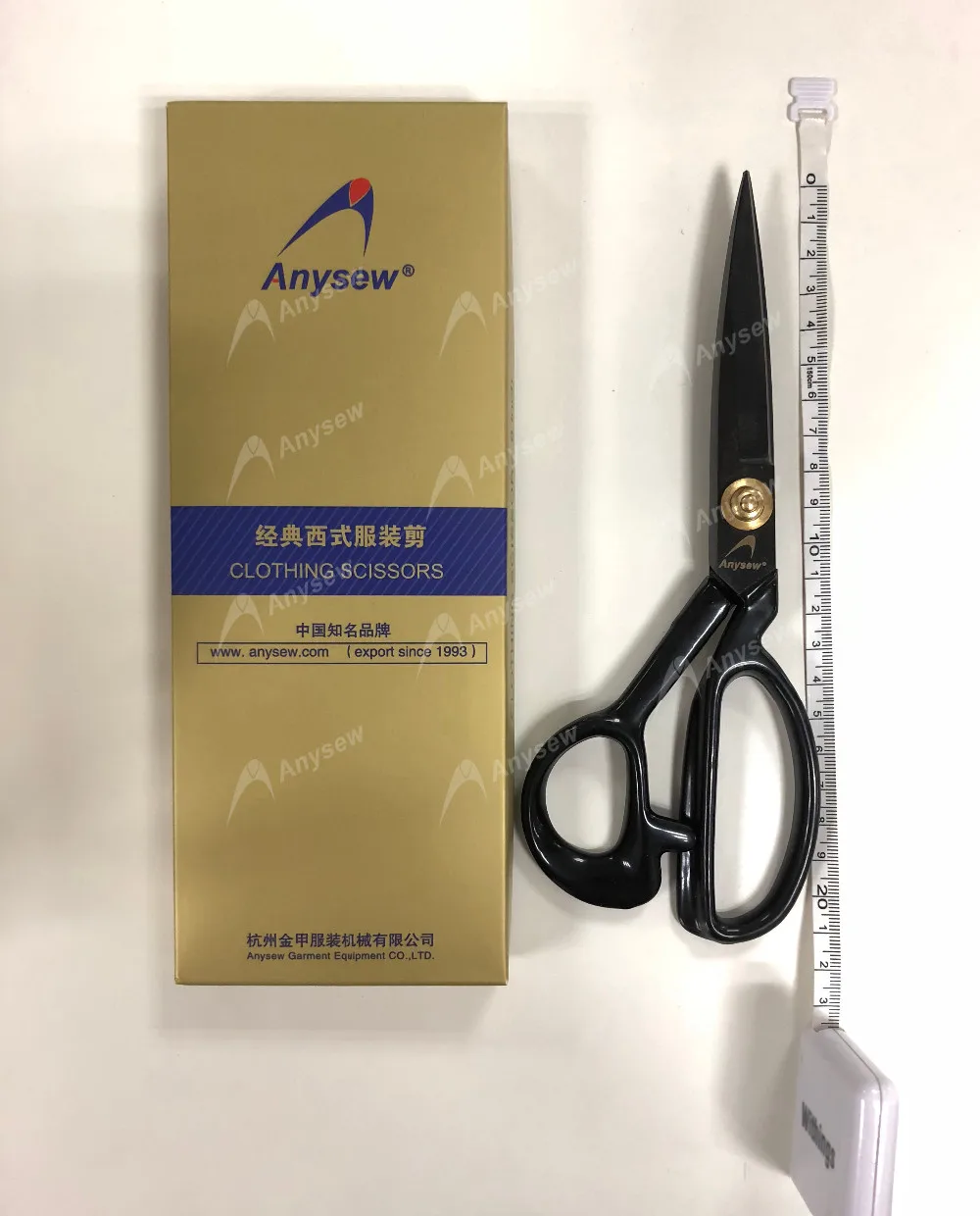 Anysew Sewing Tailor Scissor 8"-12"Inch with Black Head factory