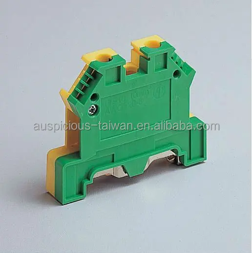 60a 10mm2 Earth Terminal Block (pe10) Buy Earth Terminal Block,Screw Clamp,Terminal Block