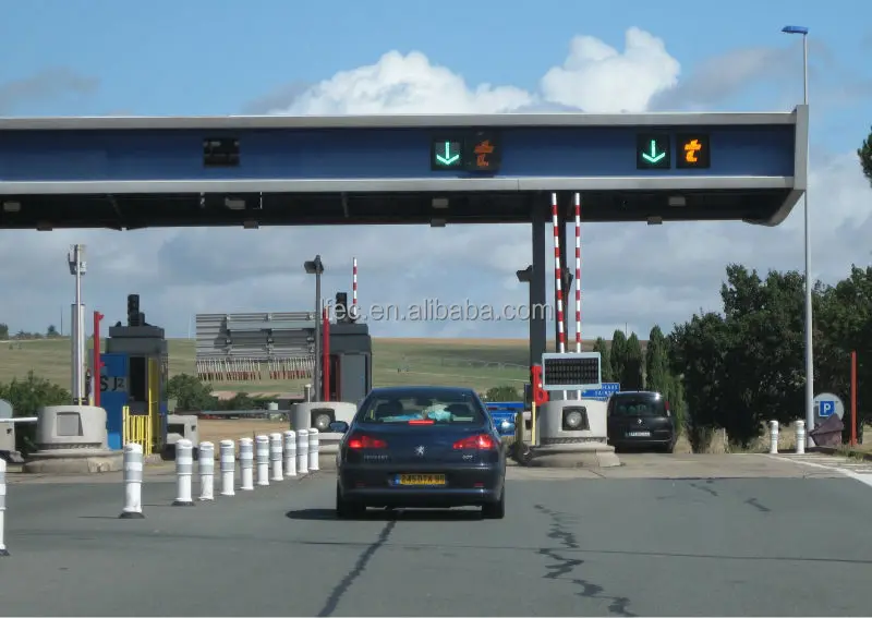 Aesthetic Steel Space Frame Toll Gate With CE