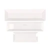 Japanese style long melamine plate for sushi fruit