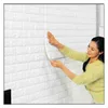 3D foam wall tile Decoration design 3D Brick PE Foam wallpaper/wall panel/sticker home decoration for TV background