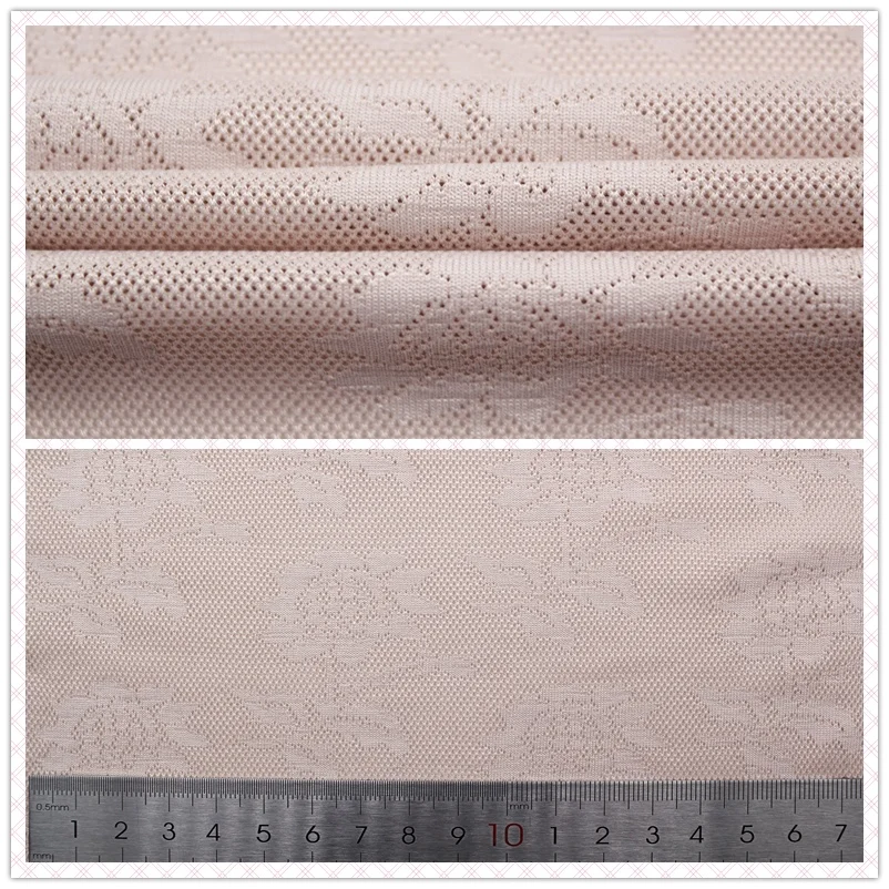 Skinfriendly Novelty Jacquard Knit Fabric For Shapewear Underwear