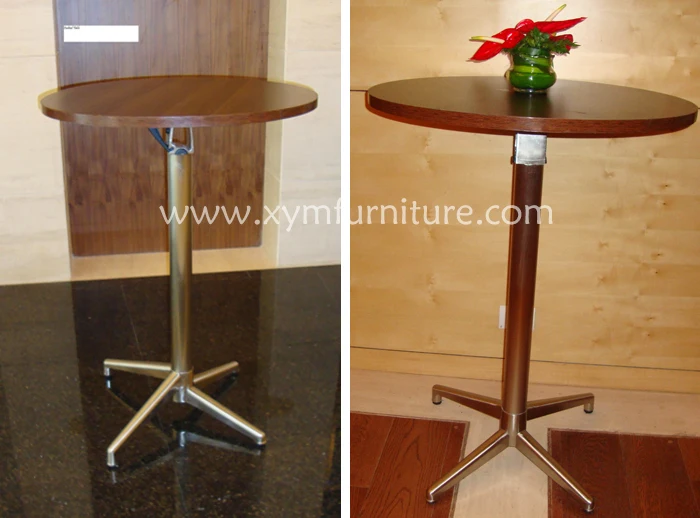 Party Event Solid Wood Bar Table Modern Commercial Furniture Smart