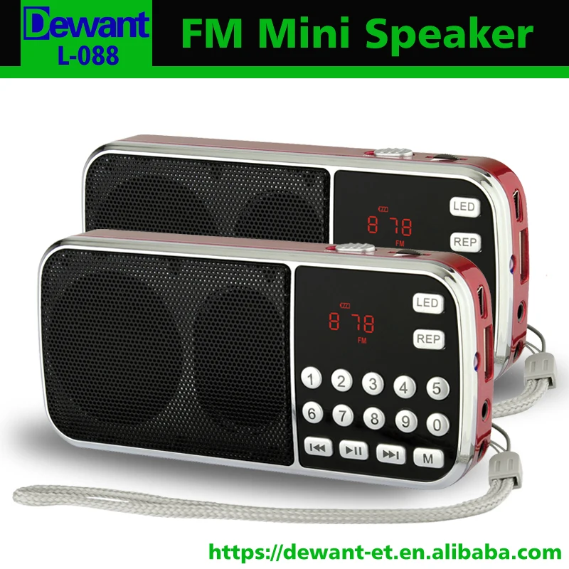 portable usb music player with speakers