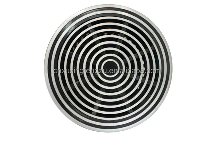Aluminum Round Vent Louver Floor Grills Air Diffuser Circular Aluminum Round Vent Louver Floor Grills Air Diffuser