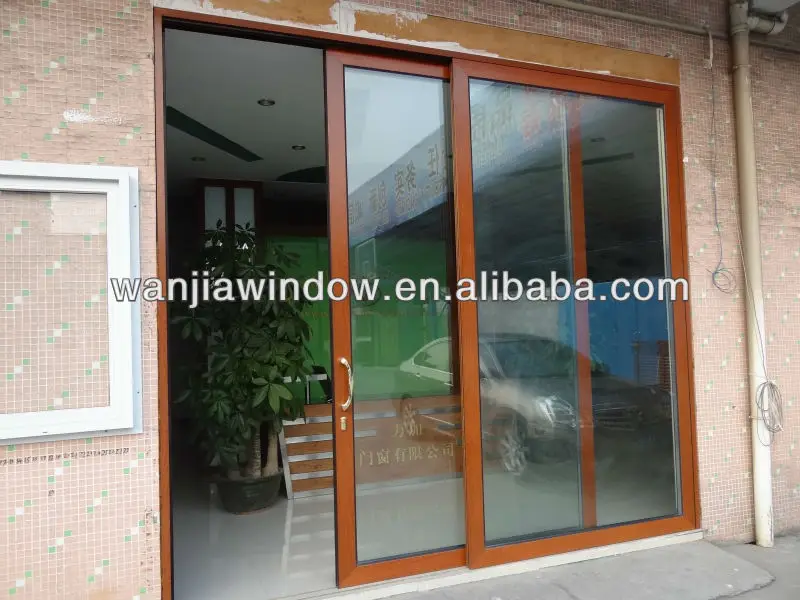 Aluminum Sliding Armor House Doors With Armoured Glass Buy Armor