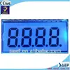 seven segment display lcd TN customized monochrome module