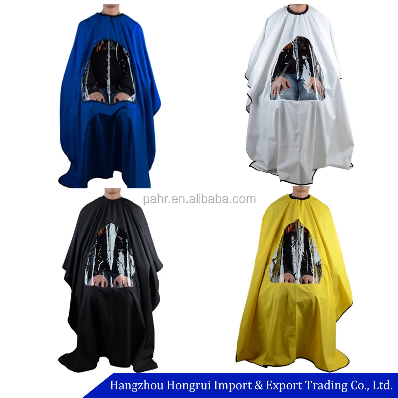 Adult Printed Barber Chair Cover Cape Waterproof Antistatic Pvc