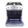 Hyxion gas kitchen HRG3080U countertop range-Commercial convection fan