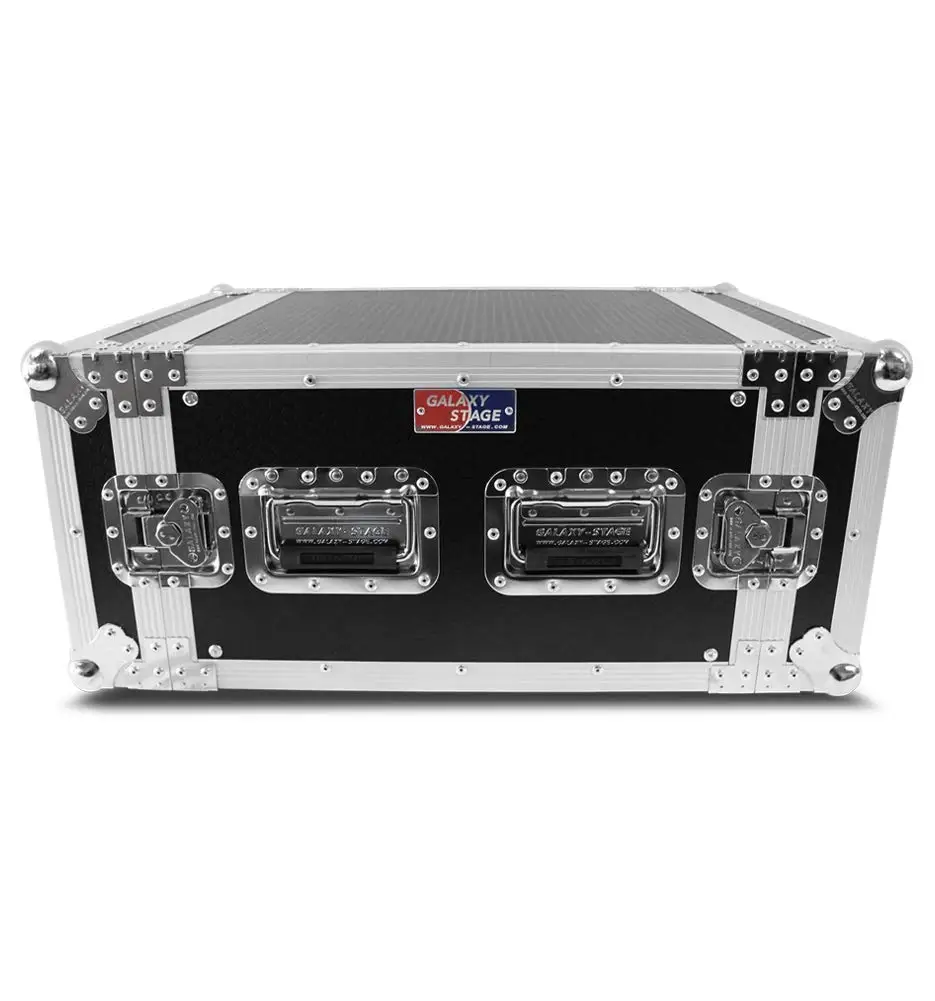 Pro Audio DJ Rack 6U PA DJ Amplifier Flight Road Case Heavy Duty 6 Space ATA Rack Case Seismic Audio SATAC6U