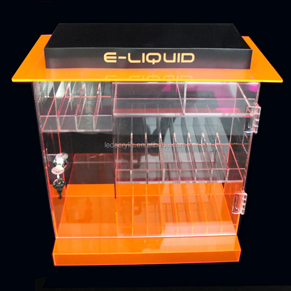 Acrylic Locking Vape Cigarette Display Case Buy Vape Cigarette