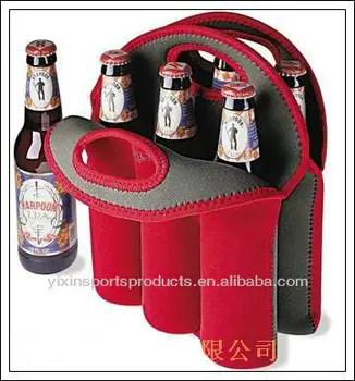 bottle on ice bag