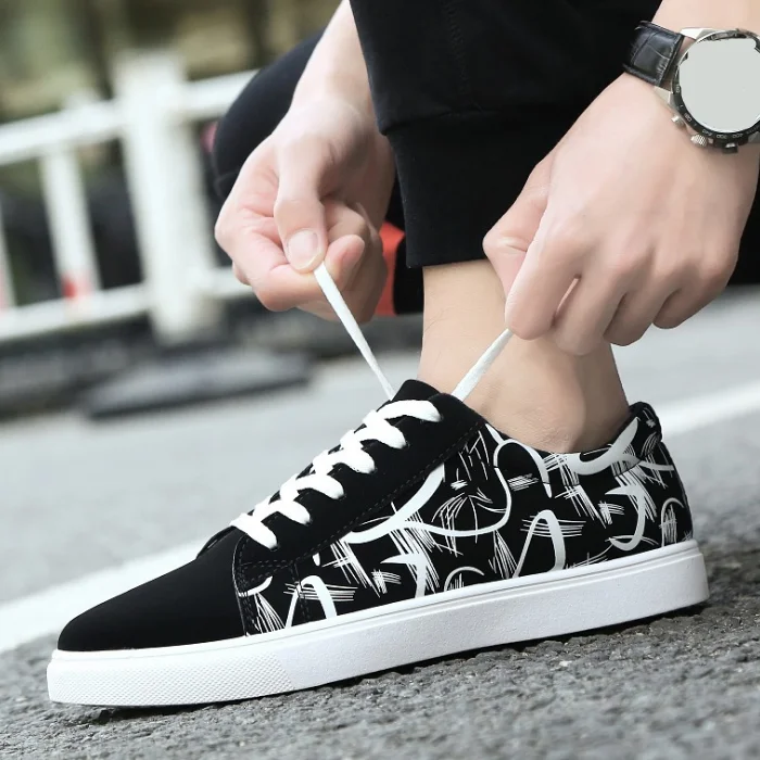 cool canvas sneakers