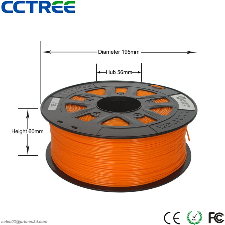 Outdoor Filament Uv Resistance 1.75 Asa 3d Printer Filament Better Than ...