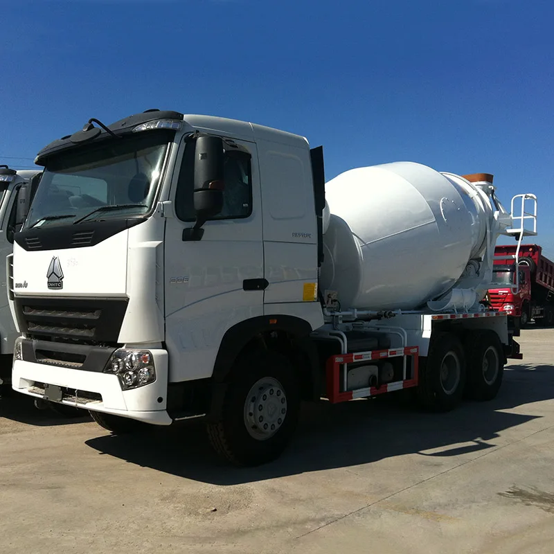 Quick response ZZ1257N3847N concrete mixer truck water pump