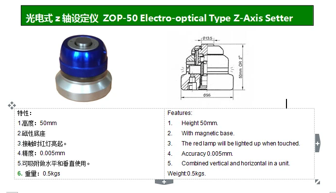 High Quality OLIMA Z-Axis Scale Zero Setter Indicator Type Preset Gauge Z-axis