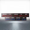 Custom 4 Cities Red Wall Mounting Digital World Time Zone Clocks