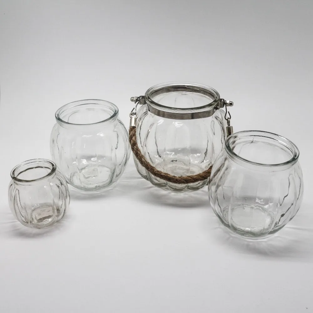 Wholesale Crackle Glass Candle Holder,Cracked Glass With Handle Buy