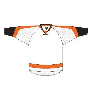 orange hockey practice jersey