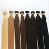 Quality Lasting one year russian remy extensions Nail Shape U Tip Prebonded Hair Blond 100 Keratin Tipped Human Hair