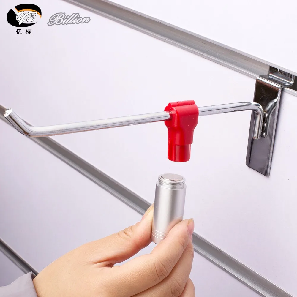 Plastic Hook Lock Slat Wall Goods Antitheft Lock Display Hooks Lock Peg Hook Anti Theft Buy