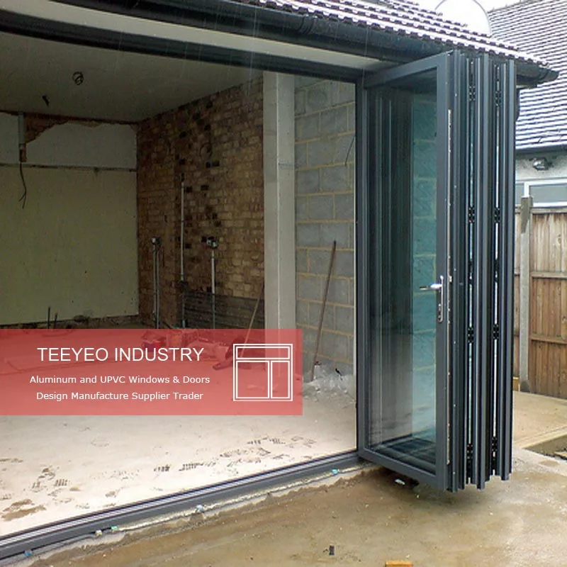 Teeyeo Aluminum Accordion Exterior Folding Door Hardware Hardware