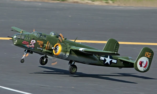 b25 mitchell rc plane