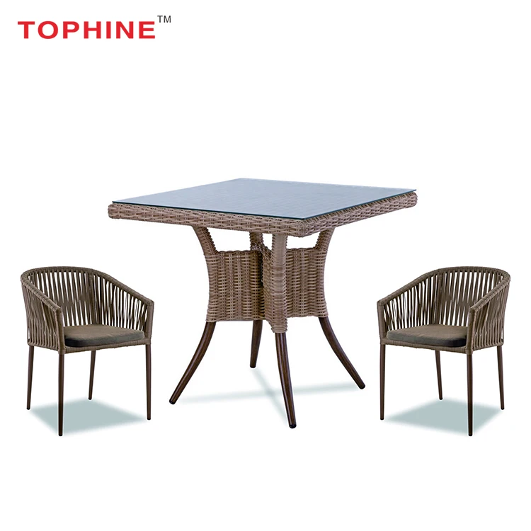 Commercial Contract Tophine Furniture Hot Sale Patio Aluminium