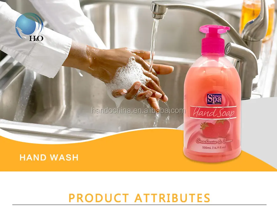 500ml Antibacterial Hand Soaps Spray With A Strong Dirtremoving Power