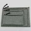 A4/A5/A6 pvc waterproof plastic folder leather zipped file folder