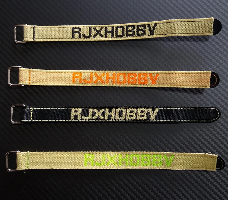 Rjx Custom Kevlar Battery Straps W/metal Buckle With Logo Print For Fpv Uav Drones Buy Drones