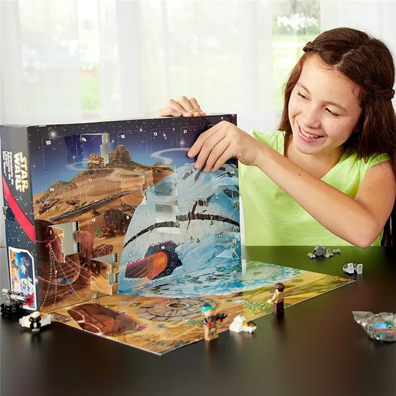 Custom Christmas Advent Calendar Packaging Box