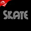 Custom design hot fix rhinestone pattern skate rhinestone iron on transfer for clothes