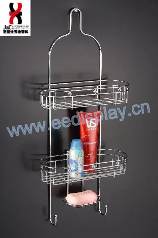 Modern Hanging Bathroom Shampoo/towel Rack,Stainless Steel Triple Tier Shower Caddy