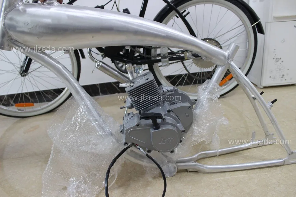 motorized bicycle frame gas tank