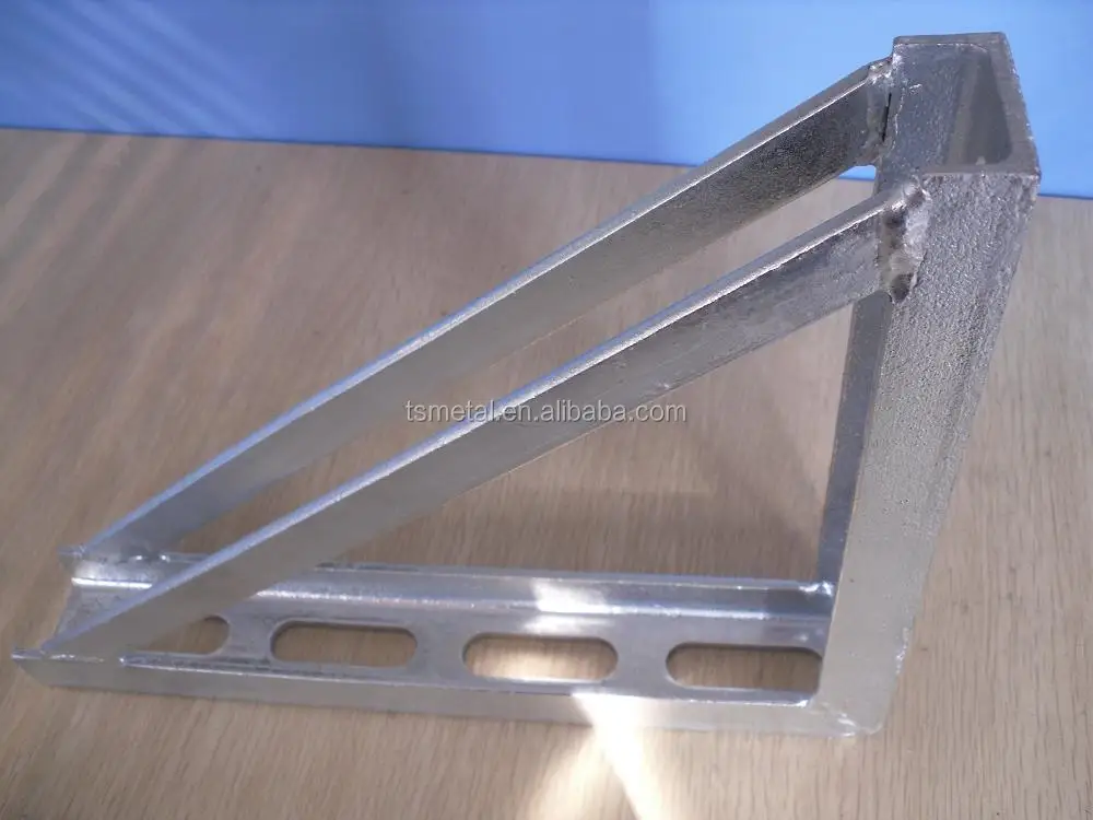 Aluminum Bracket Microwave Wall Bracket Glass Panel Mounting