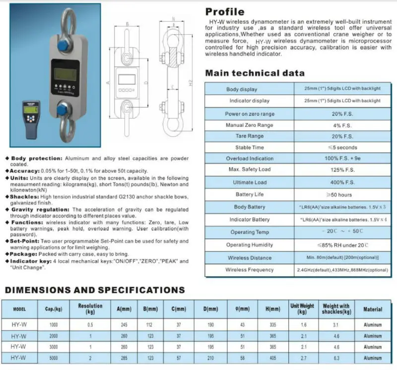 Hy W 5t Electronic Wireless Dynamometer Buy Electronic Wireless Dynamometer 5t Wireless Dynamometer Wireless Dynamometer Product On Alibaba Com