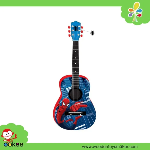 spiderman toy guitar