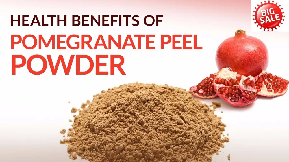 Gmp Certified Pomegranate Skin Rind Extract Powder In
