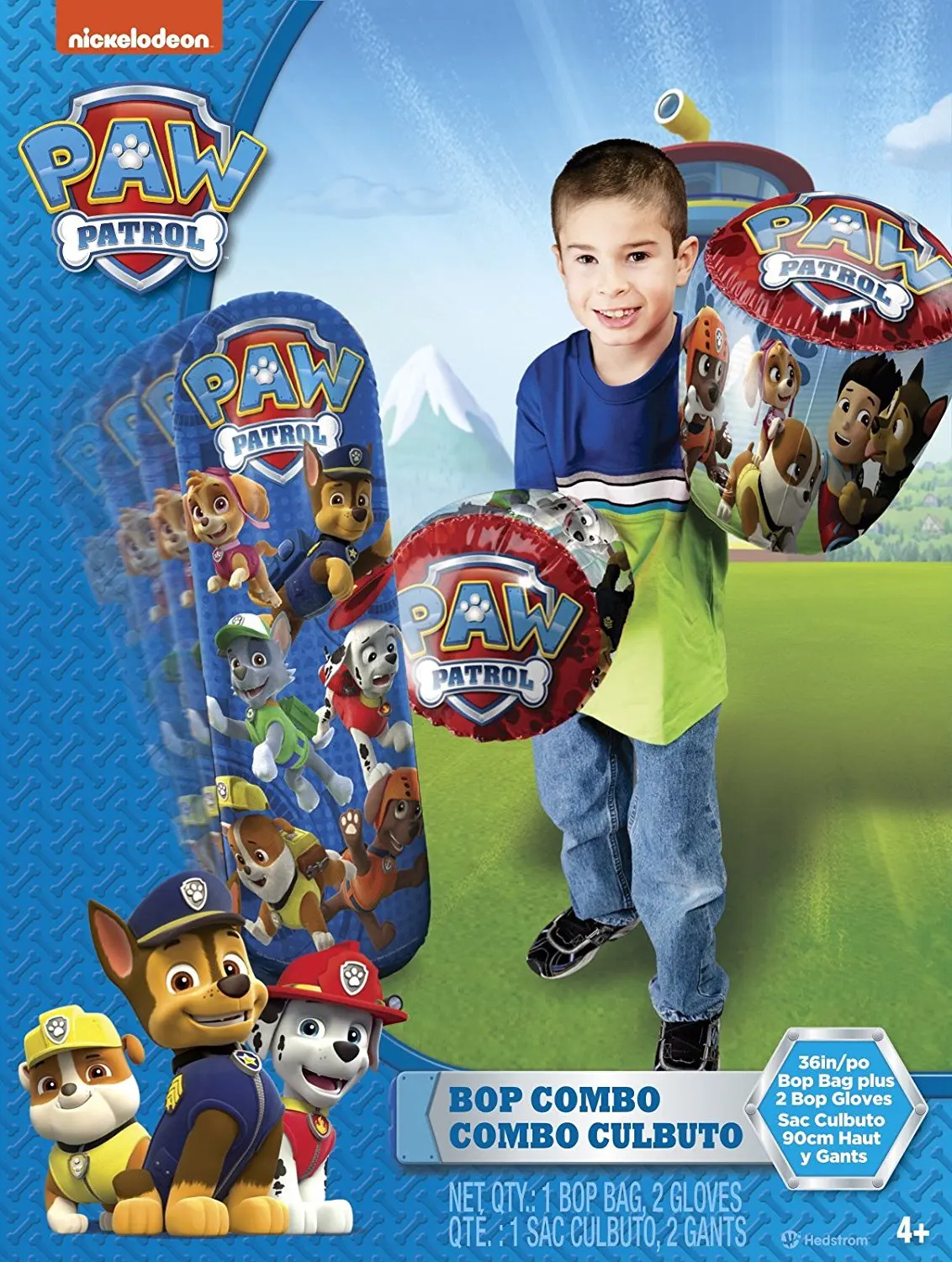 paw patrol bop bag