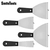 SmileTools 6 Inch Stainless Steel Putty Knife with Soft Grip Handle Drywall Scraper