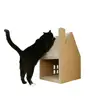 Wholesale Cheap Folding Portable Insulated Felt Small Big Indoor Home Pet Cat House For Cat
